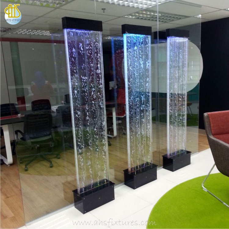 Bubble Panel Water Features Decorative Acrylic Display Partition Divider 